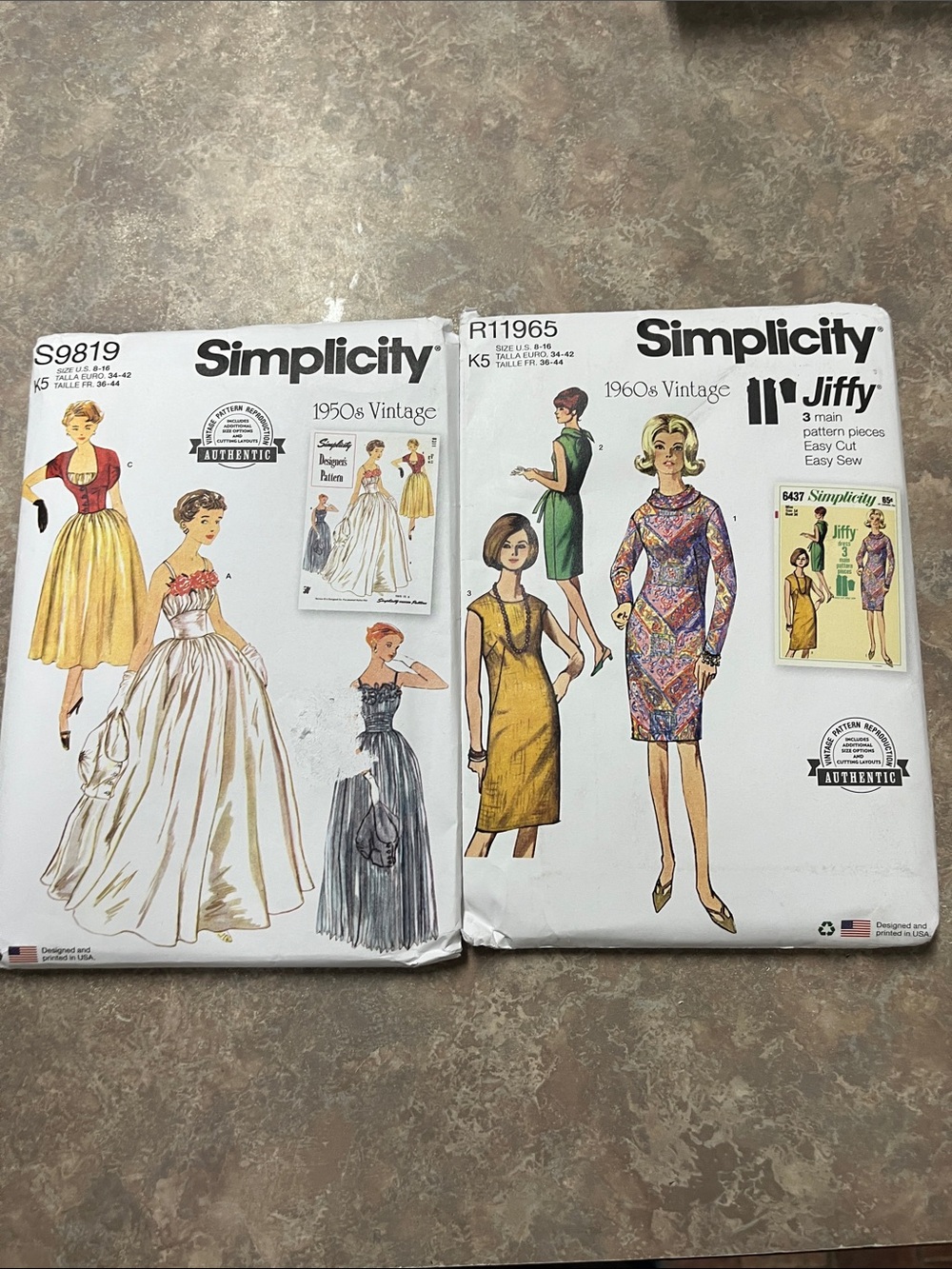 Simplicity patterns